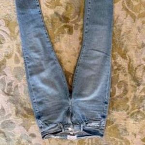 Frame Le Skinny de Jeanne Crop Jeans